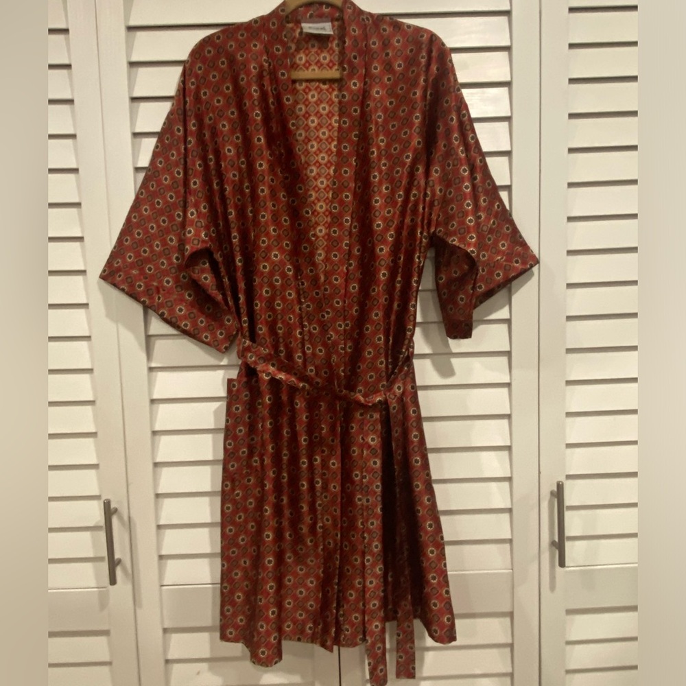 Robo 80’s Satin Robe - Picture 2 of 10